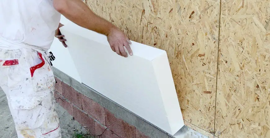 Extruded Polystyrene insulation boards